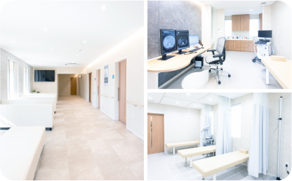 待合室 ／ 診察室 ／ 処置室